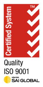 ISO 9001 Quality Management Standard Badge